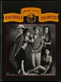 1m870 KID CREOLE & THE COCONUTS music concert souvenir program book '87 great images of the band!