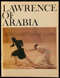 1m875 LAWRENCE OF ARABIA 27pg souvenir program book '63 David Lean classic starring Peter O'Toole