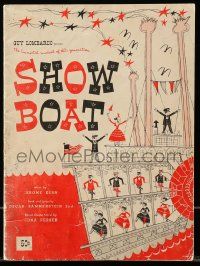 1m943 SHOW BOAT stage play souvenir program book '46 Broadway musical revival!