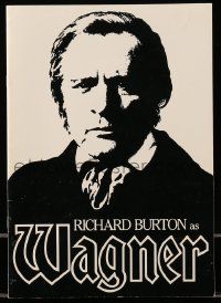1m062 WAGNER TV promo brochure '81 Richard Burton as the famous German musical composer!