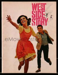 1m992 WEST SIDE STORY souvenir program book '61 Academy Award winning classic musical!