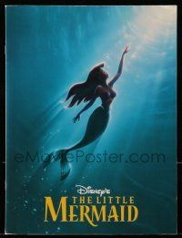 1m046 LITTLE MERMAID promo brochure + screening invitation R98 Disney underwater cartoon!