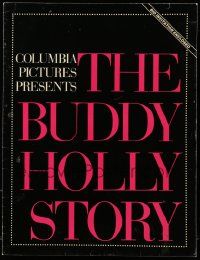 1m092 BUDDY HOLLY STORY trade ad '78 Gary Busey as the rock 'n' roll legend!