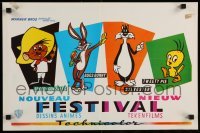 1p141 NOUVEAU FESTIVAL DESSINS ANIMES Belgian '60s Bugs Bunny, Sylvester, Tweety Bird and Speedy!