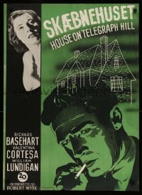 1p338 HOUSE ON TELEGRAPH HILL Danish '52 Richard Basehart, Valentine Cortesa, Robert Wise directed