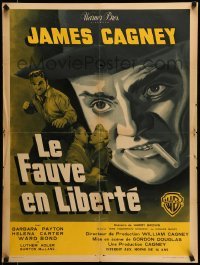 1p880 KISS TOMORROW GOODBYE French 23x31 '51 different artwork of James Cagney!