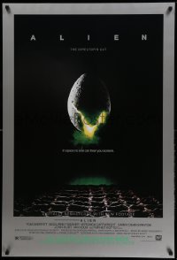 1r478 ALIEN style B DS 1sh R03 Ridley Scott outer space sci-fi monster classic, cool egg image!