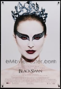 1r527 BLACK SWAN advance DS 1sh '10 wonderful image of ballet dancer Natalie Portman!