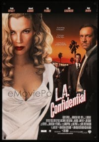 1r282 L.A. CONFIDENTIAL 27x39 French commercial poster '90s Basinger, Spacey, Crowe & DeVito!