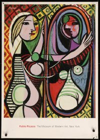 1r293 PABLO PICASSO 25x35 commercial poster '97 Girl Before a Mirror!