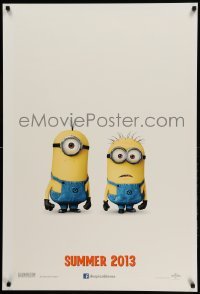 1r587 DESPICABLE ME 2 advance DS 1sh '13 Steve Carell, Summer 2013, wacky image of Minions!