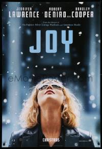 1r699 JOY style A teaser DS 1sh '15 Robert De Niro, Jennifer Lawrence in the title role!