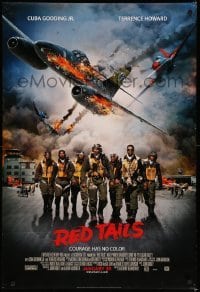 1r841 RED TAILS style B advance DS 1sh '12 Cuba Gooding Jr & Terence Howard as WWII fighter pilots!