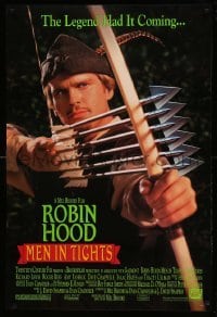 1r858 ROBIN HOOD: MEN IN TIGHTS 1sh '93 Mel Brooks directed, Cary Elwes in the title role!