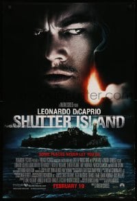 1r883 SHUTTER ISLAND int'l advance DS 1sh '10 Scorsese, DiCaprio, someone is missing!