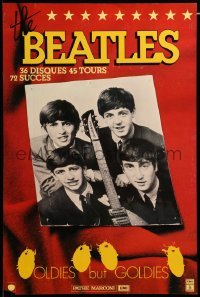 1r092 BEATLES 16x24 French music poster '70s Lennon, McCartney, Harrison & Ringo!