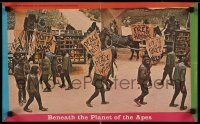 1r337 BENEATH THE PLANET OF THE APES 13x20 special '70 sci-fi, what lies beneath may be the end!