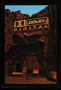 1r358 DOLBY DIGITAL DS 27x40 special '96 surround sound, adventure, image of ancient CGI ruins!