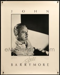 1r077 JOHN BARRYMORE TRIBUTE #314/500 22x28 art print '82 great portrait of the star by Max King!