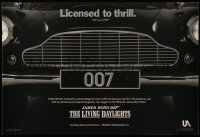 1r400 LIVING DAYLIGHTS 12x18 special '86 great image of classic Aston Martin car grill!