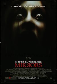 1r143 MIRRORS style A mini poster '08 Kiefer Sutherland, Amy Smart, creepy!