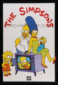 1r020 SIMPSONS tv poster '94 Matt Groening, cool vertical image of cartoon family!