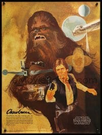 1r435 STAR WARS 18x24 special '77 George Lucas classic sci-fi epic, Nichols, Coca-Cola, 4 of 4!