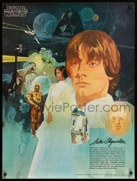1r432 STAR WARS 18x24 special '77 George Lucas classic sci-fi epic, Nichols, Coca-Cola, 1 of 4!