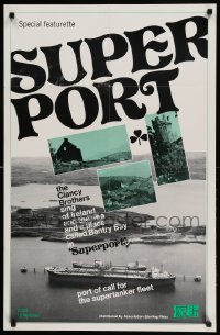 1r447 SUPERPORT 22x34 special '70s seafaring supertanker fleet, images of sea and Ireland!
