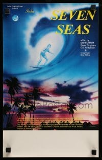 1r450 TALES OF THE SEVEN SEAS 11x17 Australian special '81 cool surfing image & art of surfer in sky