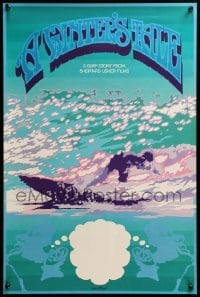 1r459 WINTER'S TALE 18x27 Australian special '70s Sheppard-Usher, cool surfing documentary!