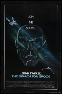 1r918 STAR TREK III 1sh '84 The Search for Spock, art of Leonard Nimoy by Huyssen & Huerta!