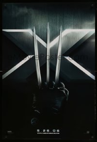 1r998 X-MEN: THE LAST STAND style A teaser 1sh '06 Hugh Jackman, Patrick Stewart, Marvel Comics!