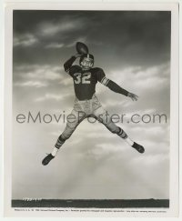 1s065 ALL AMERICAN 8.25x10 still '53 football star Tony Curtis in mid-air with ball in hand!