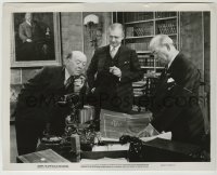 1s097 BABBITT 8x10.25 still '34 Guy Kibbee looks over papers with two other men in office!