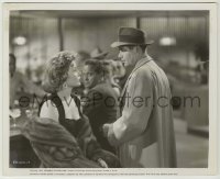 1s132 BIG HEAT 8.25x10 still '53 Glenn Ford & sexy Gloria Grahame at opposite sides of the law!