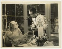1s173 BRIDE WORE RED 8x10.25 still '37 waiter takes Joan Crawford's order at fancy restaurant!