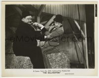 1s180 BULLFIGHTERS 8x10.25 still '45 Stan Laurel & Oliver Hardy grab each other to avoid falling!