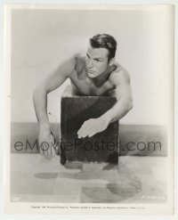1s181 BUSTER CRABBE 8.25x10 still '38 great front view of him demonstrating swimming techniques!