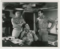 1s185 CAINE MUTINY 8.25x10 still '54 Humphrey Bogart, Van Johnson & Fred MacMurray by Cronenweth!