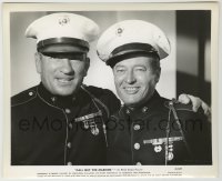 1s188 CALL OUT THE MARINES 8.25x10 still '41 portrait of Victor McLaglen & Edmund Lowe in uniform!