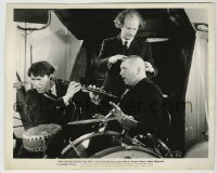 1s191 CAPTAIN HATES THE SEA 8x10 still '34 Three Stooges Moe, Larry & Curly with instruments!