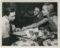 1s193 CAROLE LOMBARD/MERVYN LEROY 8x10.25 still '38 going over the Fools for Scandal script!
