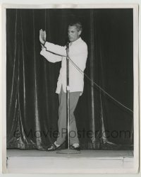 1s197 CARY GRANT 8.25x10 still '55 close up on stage talking into microphone by Louis Goldenberg!