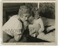 1s201 CASE OF LENA SMITH 8x10.25 still '29 c/u of worried mother Esther Ralston with her child!