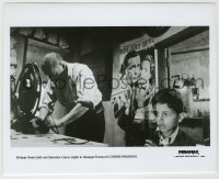 1s225 CINEMA PARADISO 8x10 still '90 Philippe Noiret & Cascio by projector & Casablanca poster!