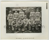 1s281 DON AMECHE 8.25x10 still '30s when he was 12 years old with his school baseball team!