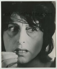 1s344 FUGITIVE KIND deluxe 8.25x10 still '60 super close up of terrified Anna Magnani, Sidney Lumet