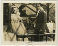1s347 GARDEN OF ALLAH 8x10.25 still '36 close up of Charles Boyer looking at Marlene Dietrich!