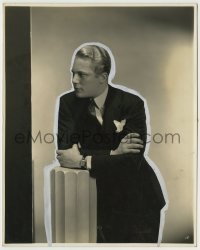 1s352 GENE RAYMOND deluxe 7.75x9.75 still '30s full-length posed portrait by Max Munn Autrey!